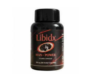 LibidX Man Power Capsules 500mg – Herbal Stamina & Energy Support